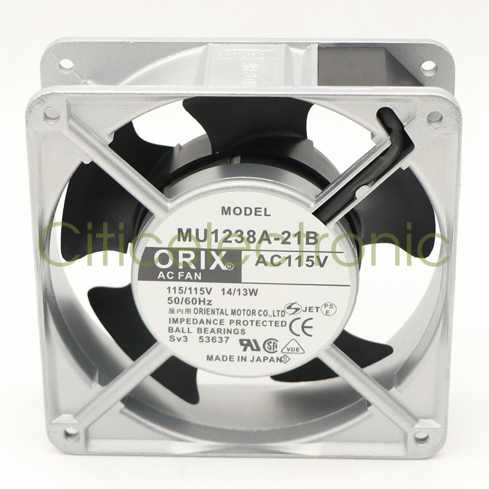 1PCS ORIX MU1238A-21B AC115V 14/13W 120*120*38 mm 120mm fan #CI