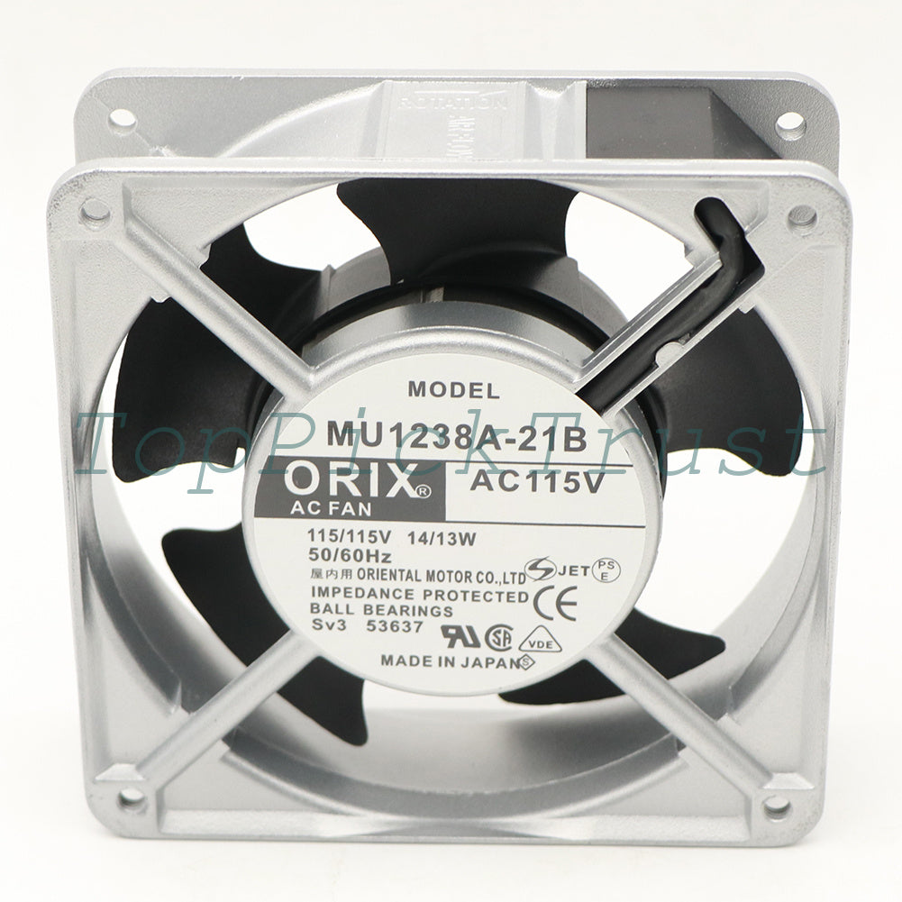 1PCS ORIX MU1238A-21B AC115V 14/13W 120*120*38 mm 120mm fan #TO