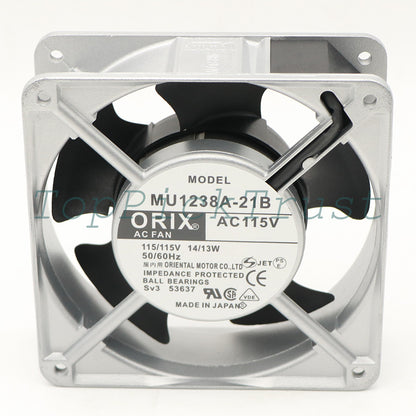 1PCS ORIX MU1238A-21B AC115V 14/13W 120*120*38 mm 120mm fan #TO