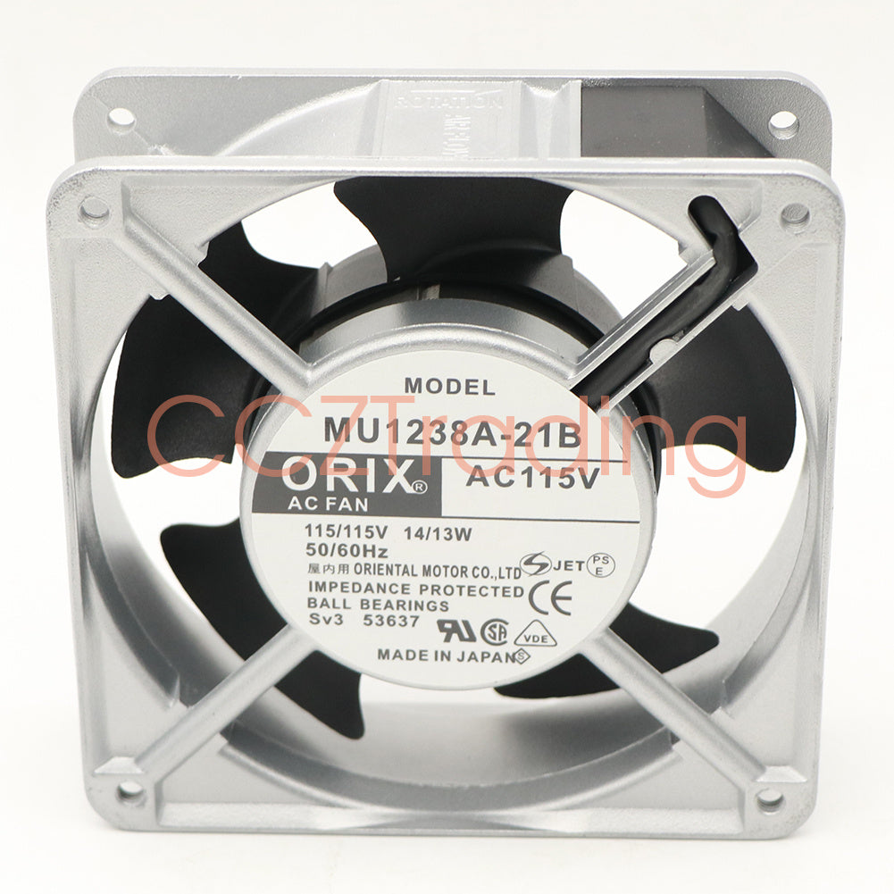 1PCS ORIX MU1238A-21B AC115V 14/13W 120*120*38 mm 120mm fan #CC