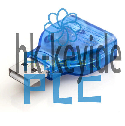 For PS/2 Mouse Keyboard USB To Dual 2 PS2 PS/2 Converter Adapter Blue