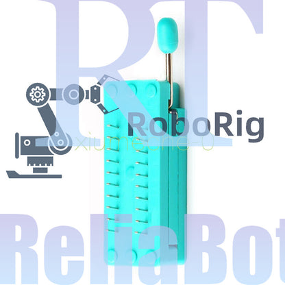 2PCS ZIF 20-pin 20 Pins Test Universal IC Socket 20 Pin DIP 2.54mm