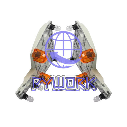 Fits For E-Class W211 03-06 Rear Left & Right Tail Light Bulb Bracket With Bulb~