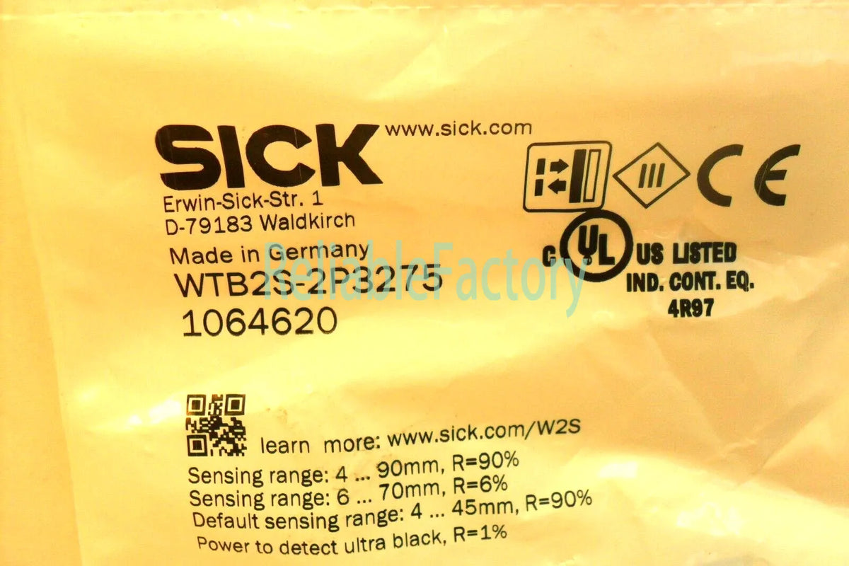 SICK WTB2S-2P3275 1PC Photoelectric Sensor WTB2S2P3275