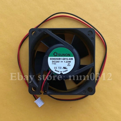24V 1.23W 6CM Inverter Cooling Fan with Model EE60252B1-Q01U-A99 - SUNON [1]