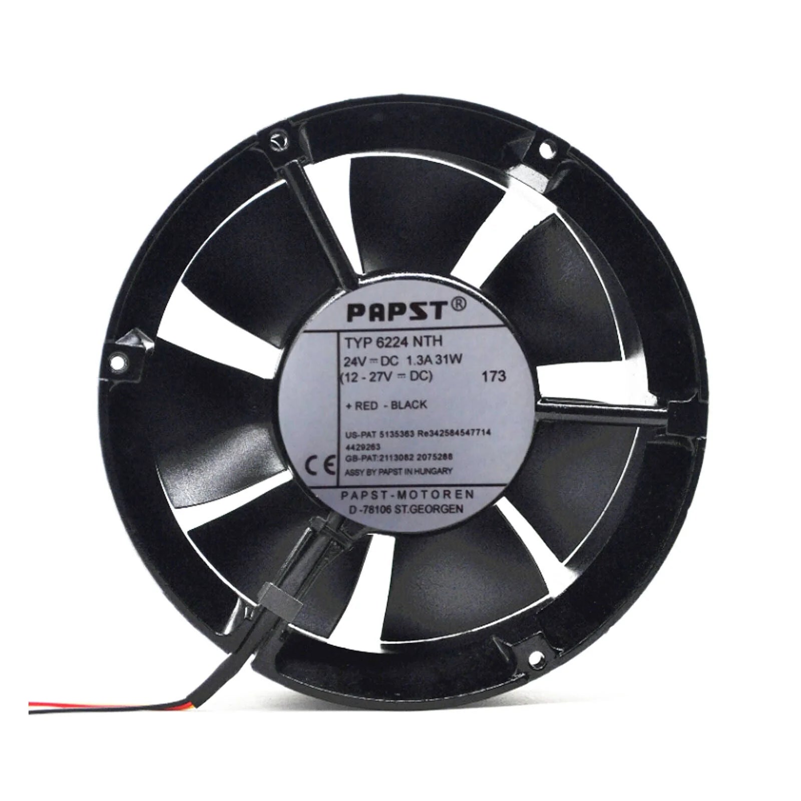 24V 1.3A 31W 172 *38MM Silent Cooling Fan - GBC [1]