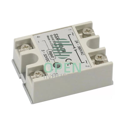 24V-380V 100A 250V SSR-100 DA Solid State Relay Module 3-32V DC To AC [1]