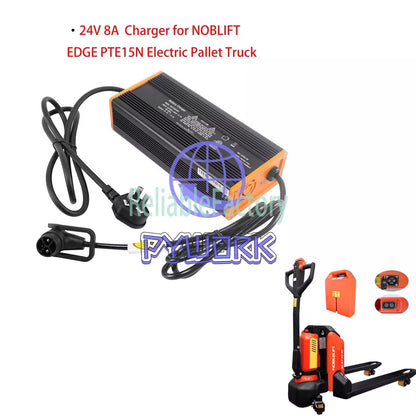 24V 8A Lithium Battery Charger for NOBLIFT EDGE PTE15N Electric Pallet Jack [3]