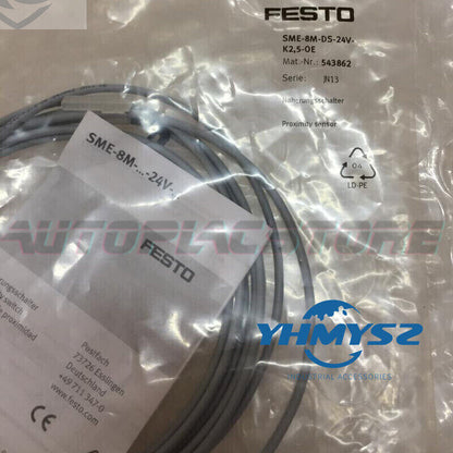 Festo SME-8M-DS-24V-K-2.5-OE 543862 Proximity Switch One Free Shipping #~