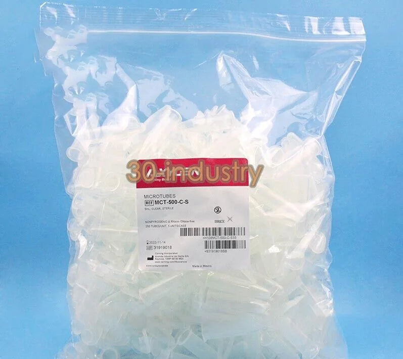 250pcs MCT-500-C-S 5ml Clear Aseptic Centrifuge Tubes - SIGMA [1]