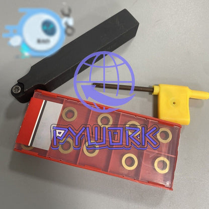 5/8" 1x SRDPN1616H10 CNC Holder Tool + 10PCS RPMT1003MO 5320 Carbide Inserts