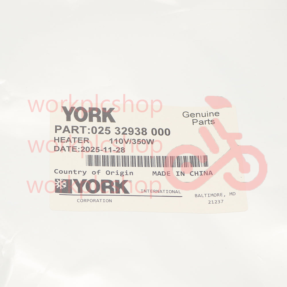 York 025-32938-000 Oil Heater Compatible 02532938000