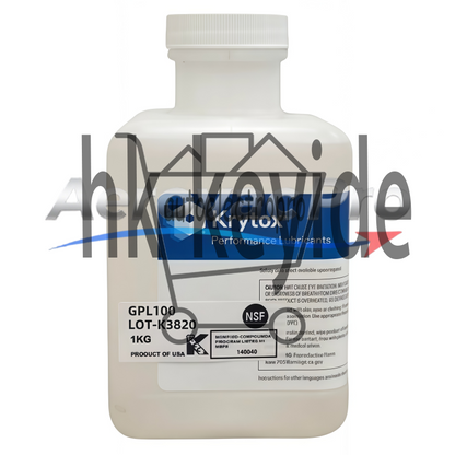 1Pcs Chemours DUPONT Krytox Lubricants GPL100 1Kg ( 2.2 LB) SAFE RELIABLE