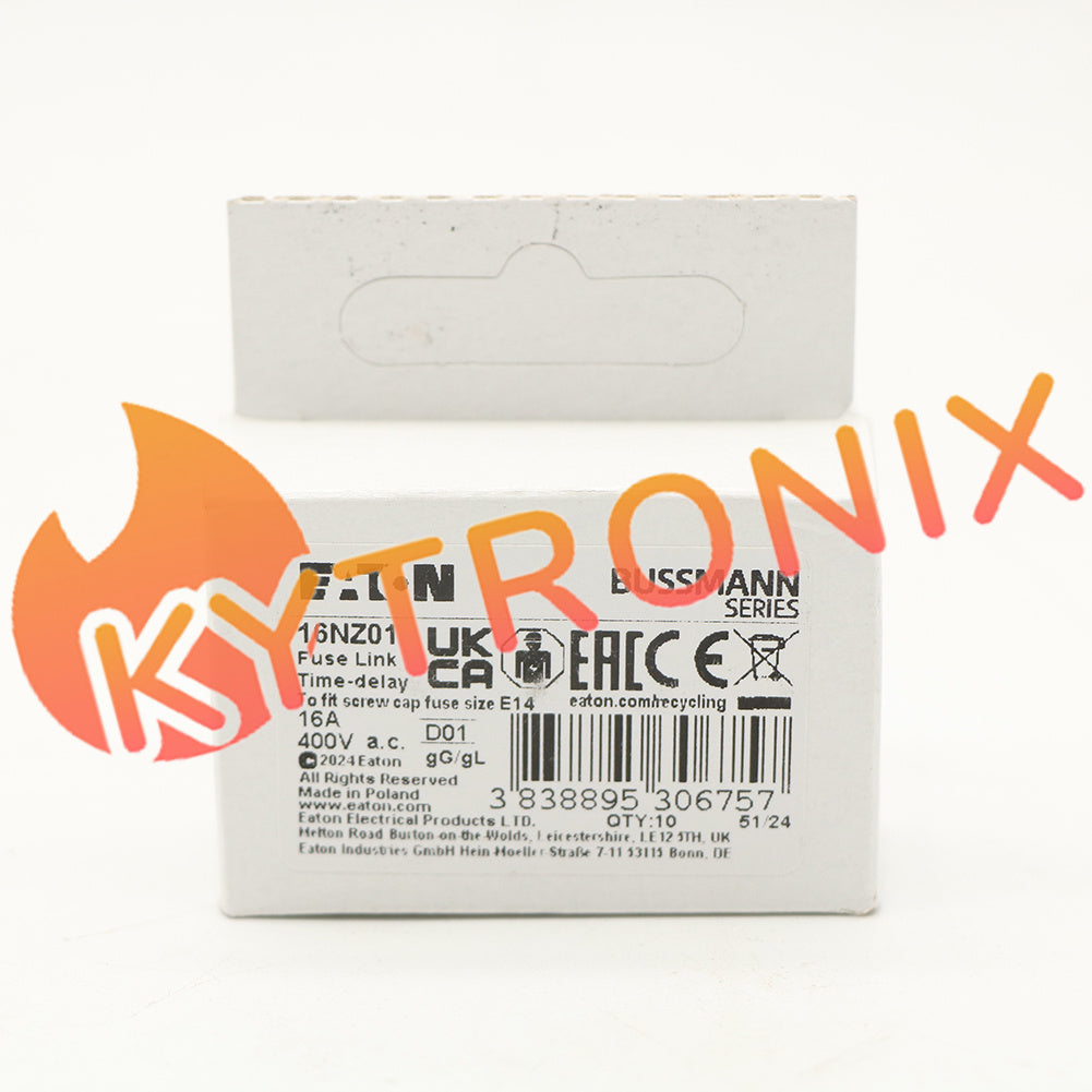 10pcs For Bussmann 16NZ01 Fuse 2A 400V gL/gG