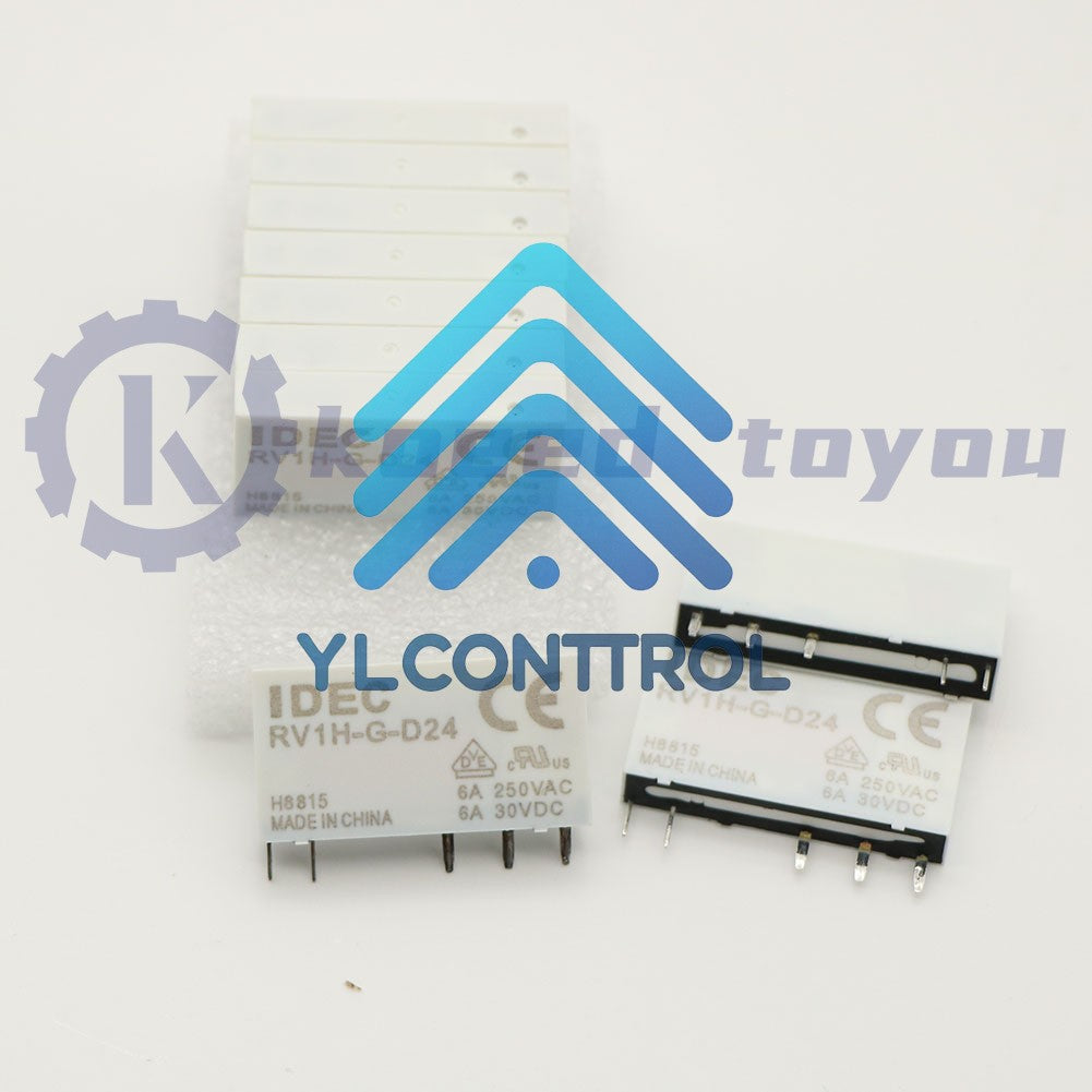 10PCS RV1H-G-D24 Electromechanical Relay 6A 24VDC 5Pins