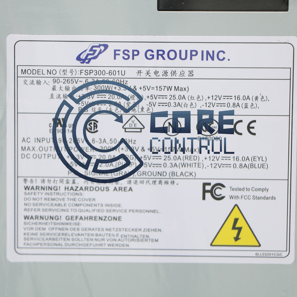1PCS Full Han FSP300-601U 300W -5V output 1U computer power supply