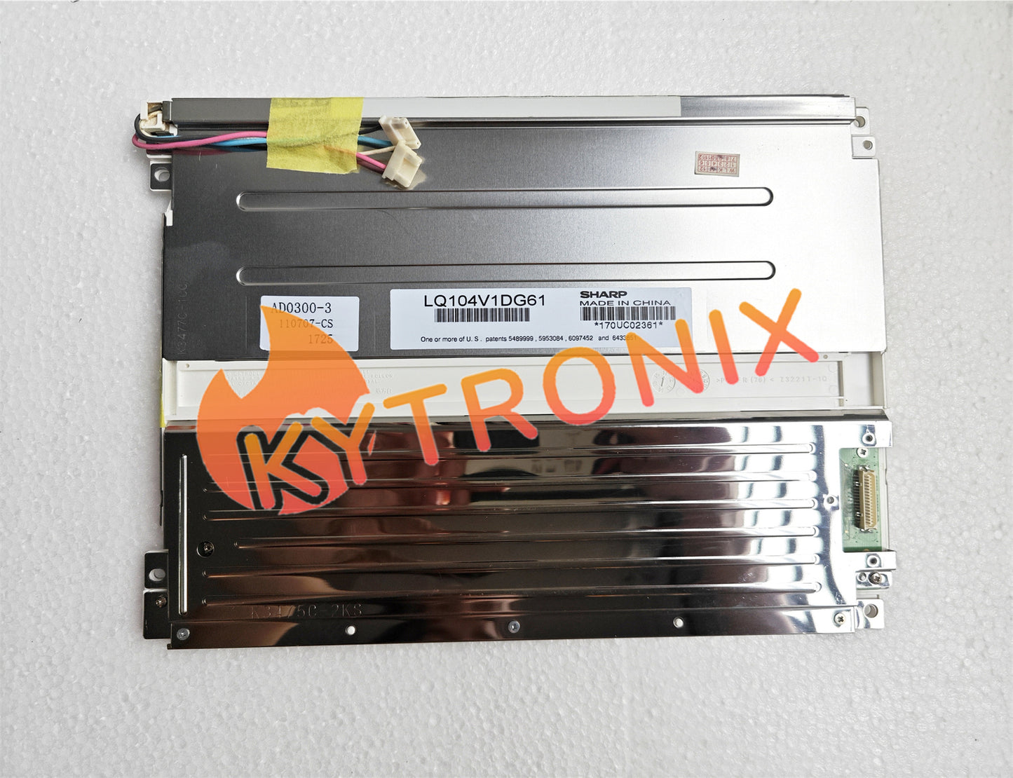 10.4" LQ104V1DG61 Suitable for Sharp LCD screen. LCDpanel 300 days warranty