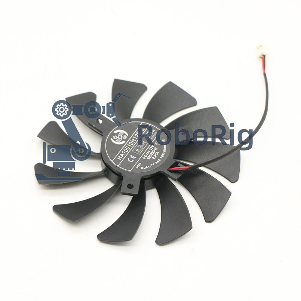 hole distance HA10010H12B-Z 12V 0.50A 40mm Dia 95mm graphics card cooling fan