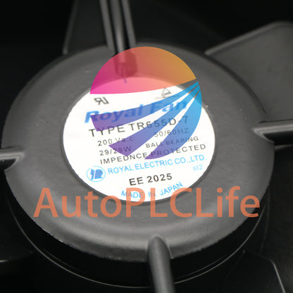 ROYAL FAN TYPE TR655D-7 Metal Fan 200V 50/60Hz 29/29W