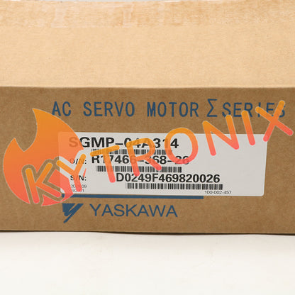 One YASKAWA SGMP-04A314 AC Servo Motor ping