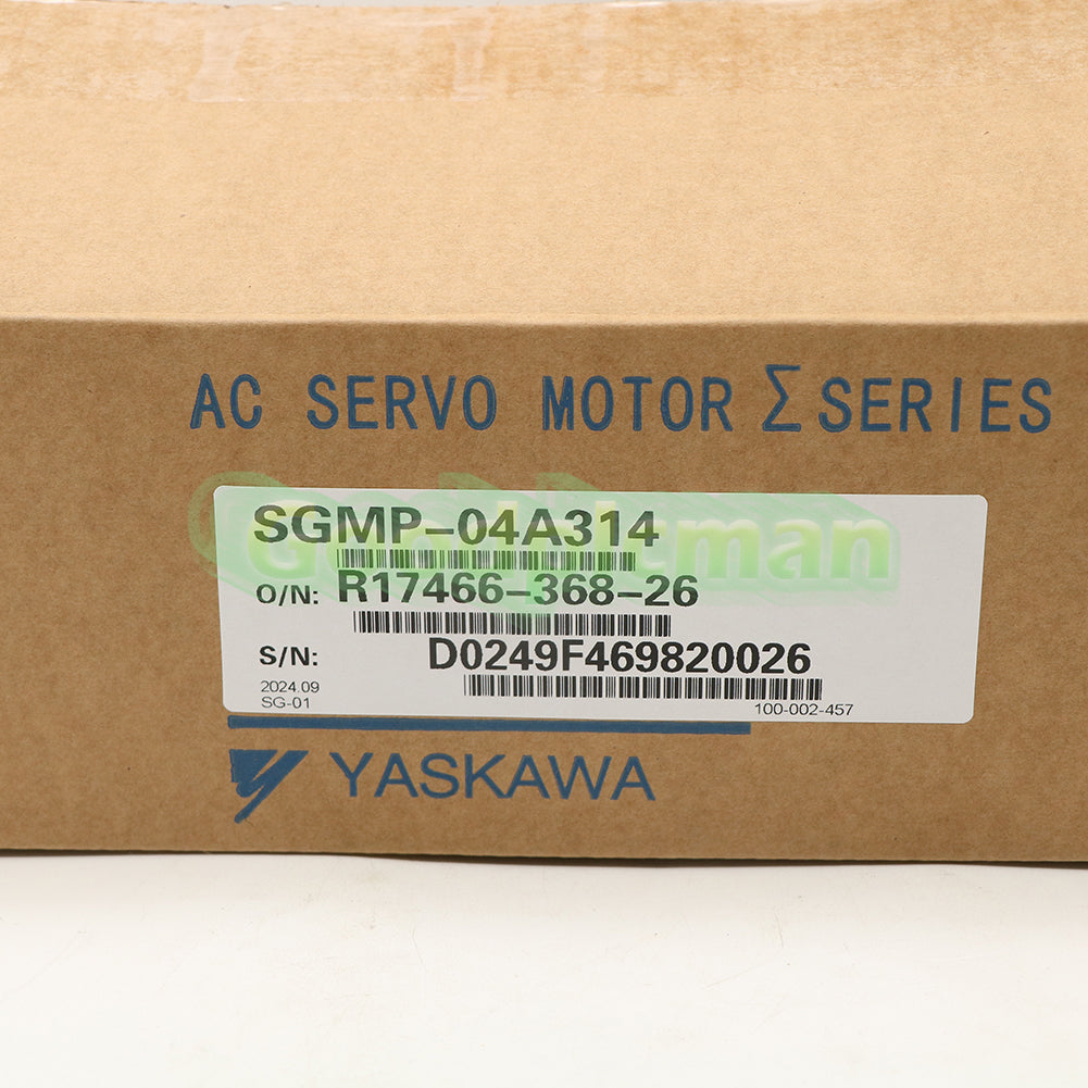 1PCS YASKAWA AC SERVO MOTOR SGMP-04A314