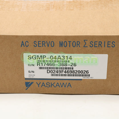 1PCS YASKAWA AC SERVO MOTOR SGMP-04A314