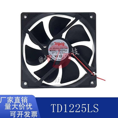 TONON TD1225LS 12V 0.18A 12CM 12025 Chassis Mute Cooling Fan