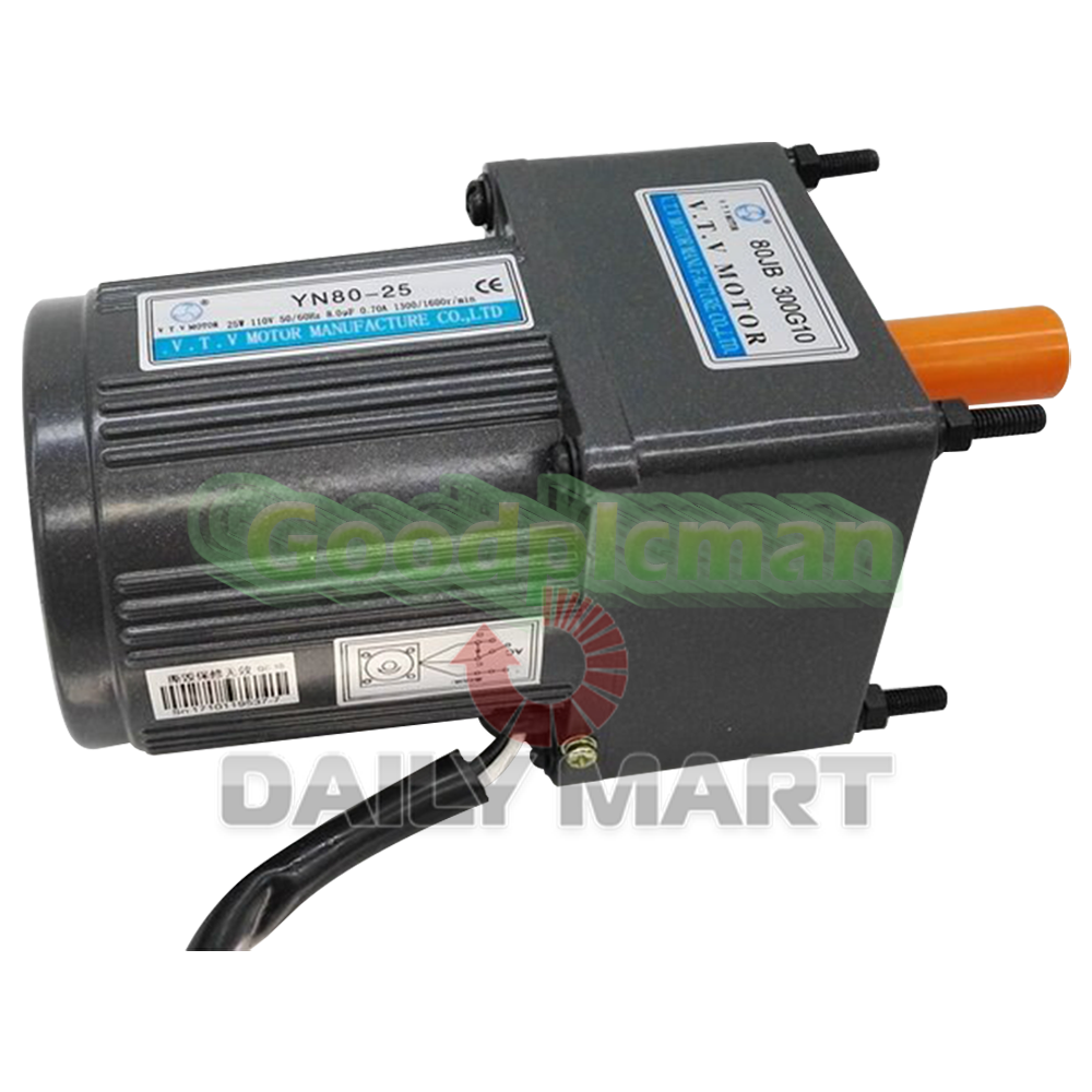 VTV 80JB300G10 YN80-25 Speed Motor 25W 220V 50/60Hz 0.35A