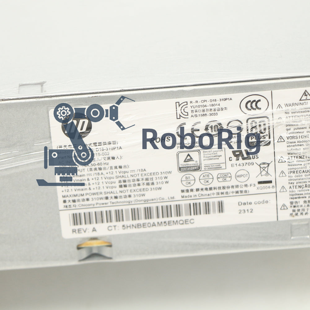 Kiligeary 310W Power Supply D18-310P1A for HP 280G3 600G3 400G5 G5 G6 S01 TG01