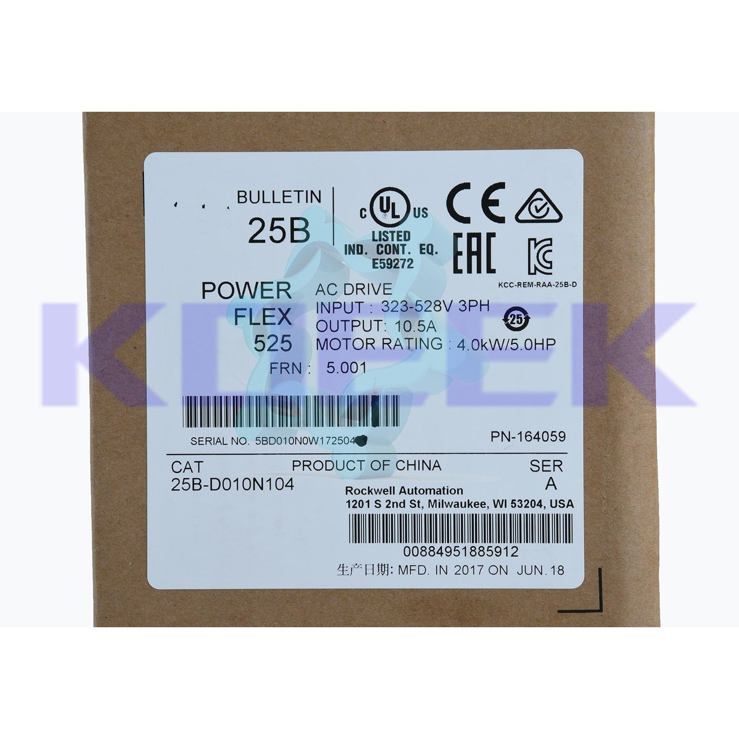 25B-D010N104 - ALLEN-BRADLEY