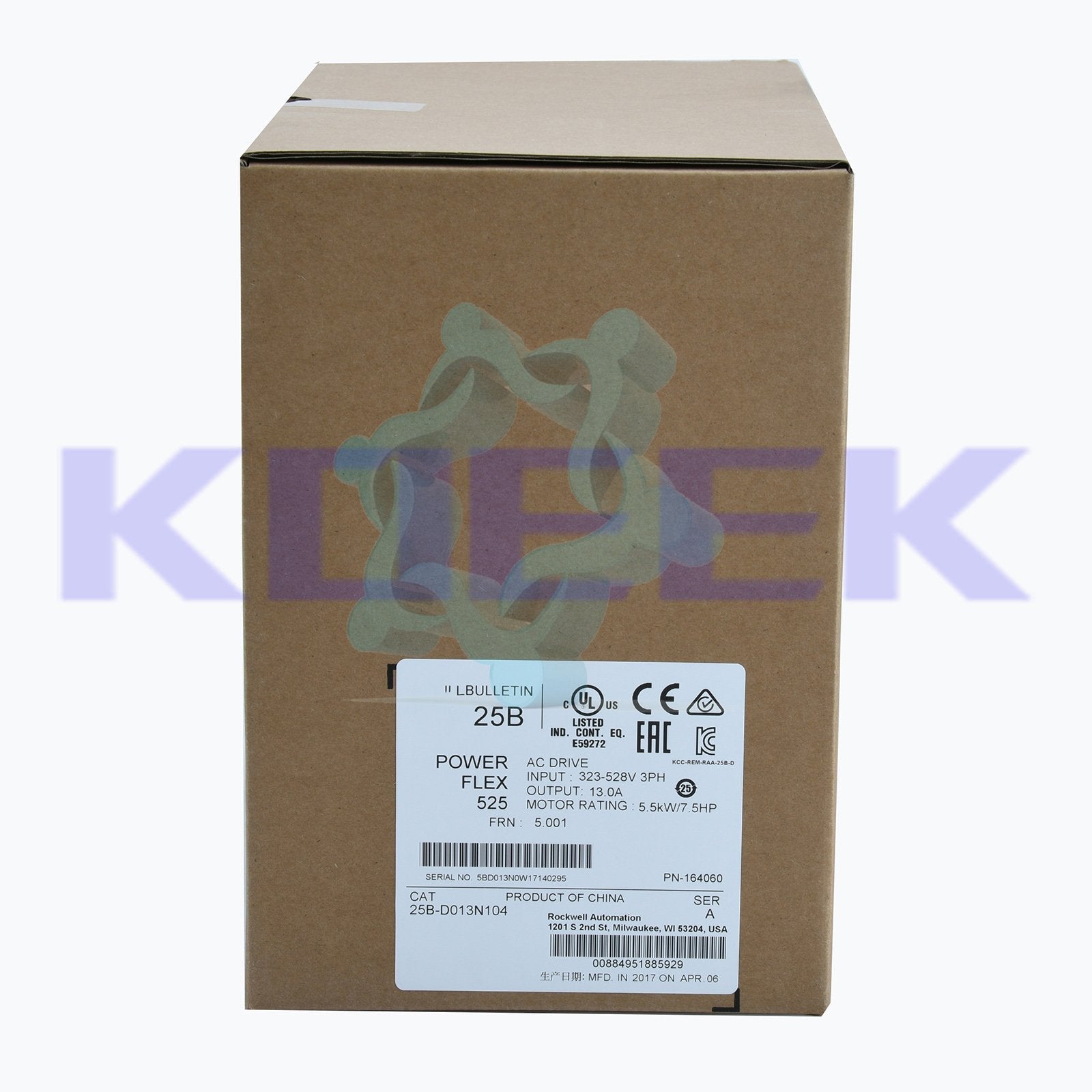 25B-D013N104 KOEED 500+, 80%, Allen-Bradley, import_2020_10_10_031751, Other