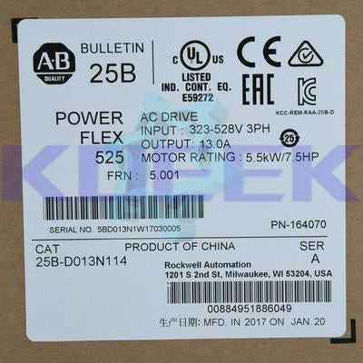 25B-D013N114 - ALLEN-BRADLEY