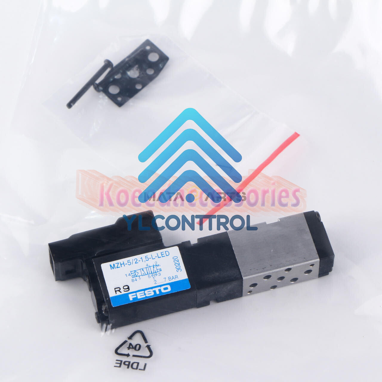 FESTO MZH-5/2-1,5-L-LED 30220 Solenoid Valve 1Pcs*