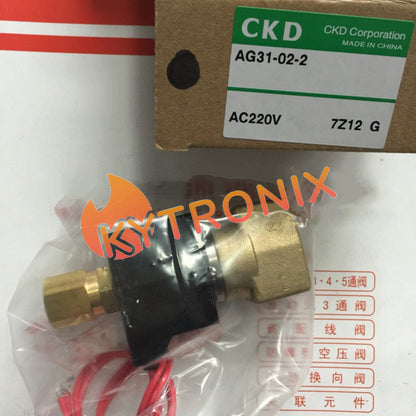 1PC For CKD pneumatic solenoid valve AG31-02-2-AC220V Free Shipping#QW #F