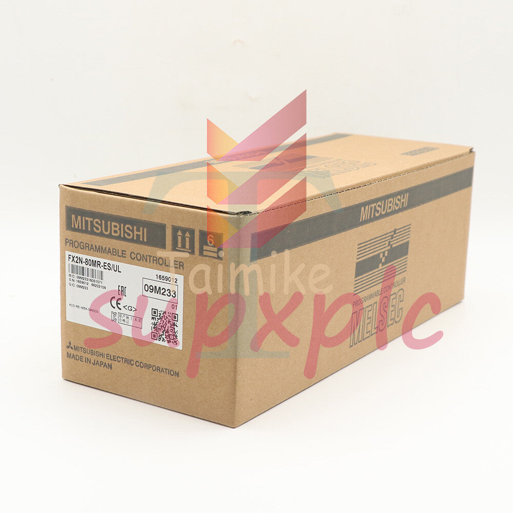 1PC Mitsubishi Melsec PLC FX2N-80MR-ES/UL #S