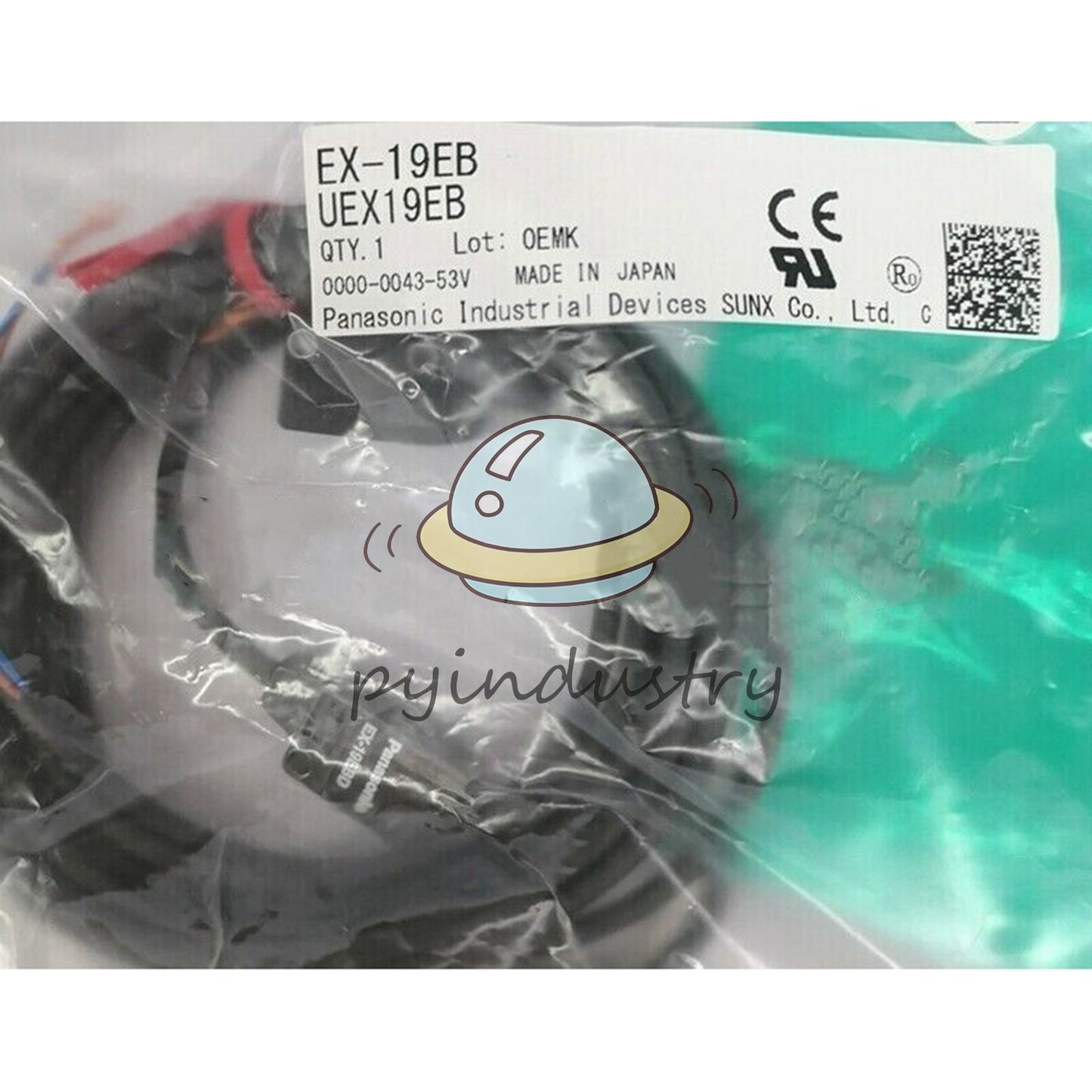 Panasonic SUNX EX-19EB Photoelectric Sensor EX19EB 1PC