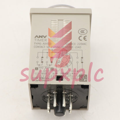 1 pcs ANV AH5B 3S 220V time relay timer #F