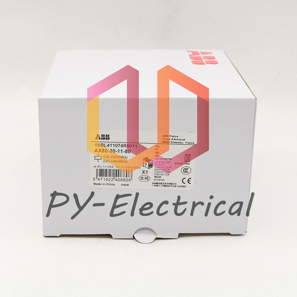 ABB AC Contactor AX80-30-11-80 1SBL411074R8011 220-230V (1PCS)