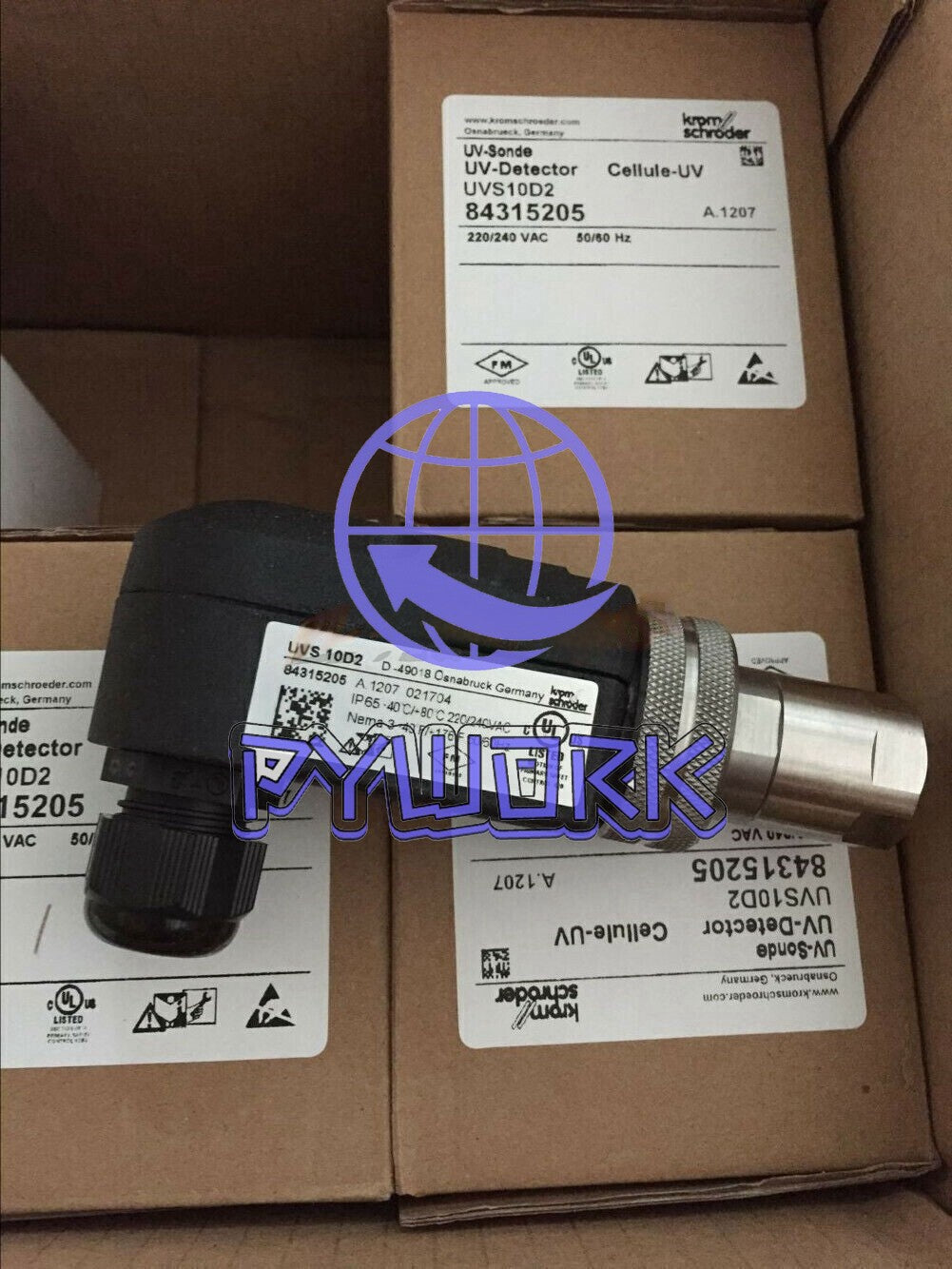 1Pcs Krom schroder ultraviolet probe UVS 10D2 84315205 220/240VAC 50/60Hz