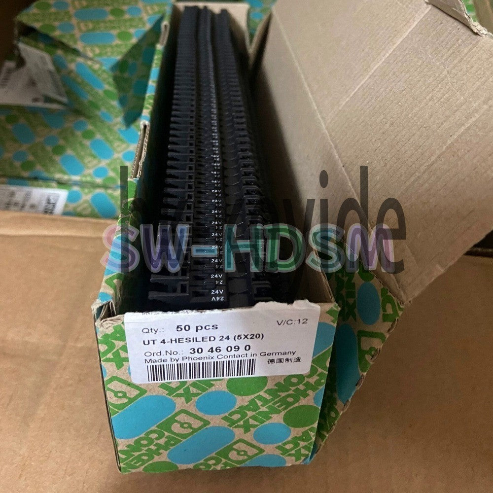 50Pcs./box UT 4-HESILED 24 (5X20) Fuse Terminal 3046090