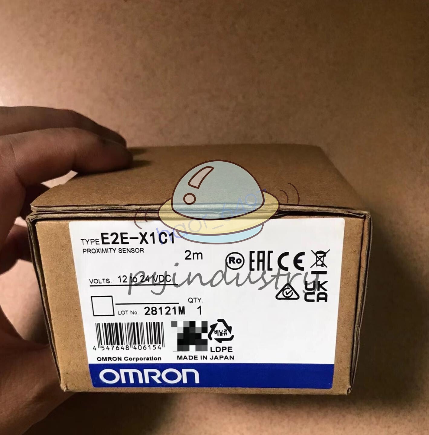 OMRON E2E-X1C1 E2EX1C1 Proximity Switch NIB Free Ship