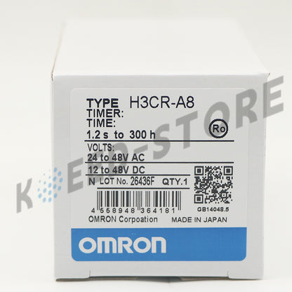 1x Omron H3CR-A8 H3CRA8 24-48VAC 12-48VDC Timer