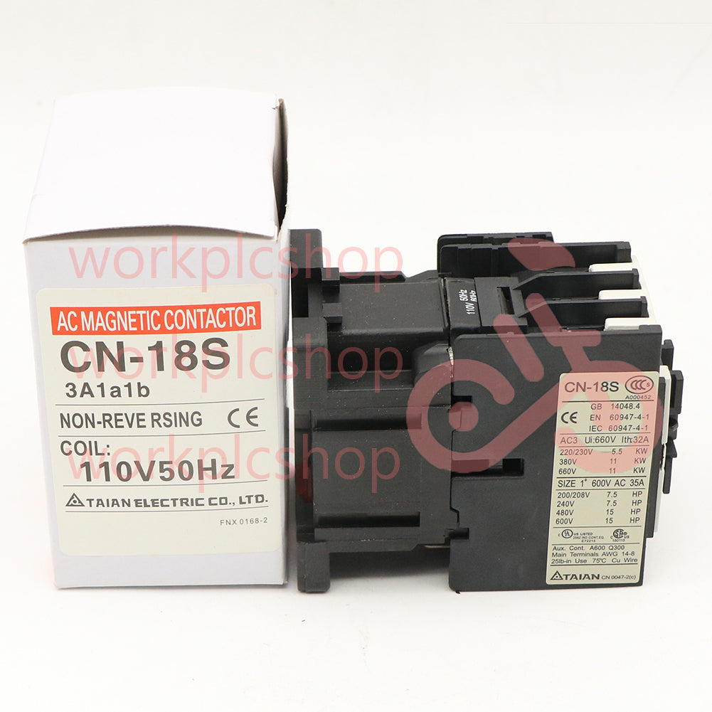 1PCS TECO CN-18S 110V AC Contactor #US