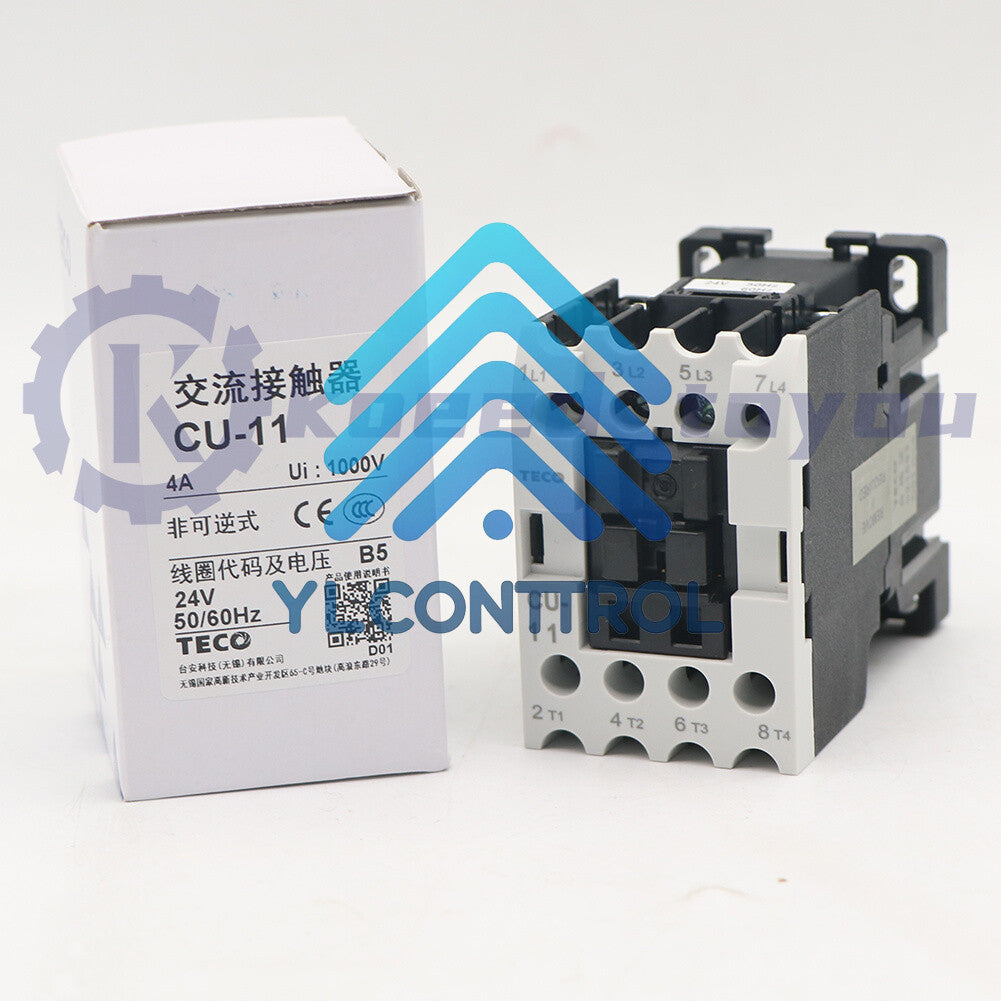 1Pcs TECO CU-11 3A1a 24V AC contactor