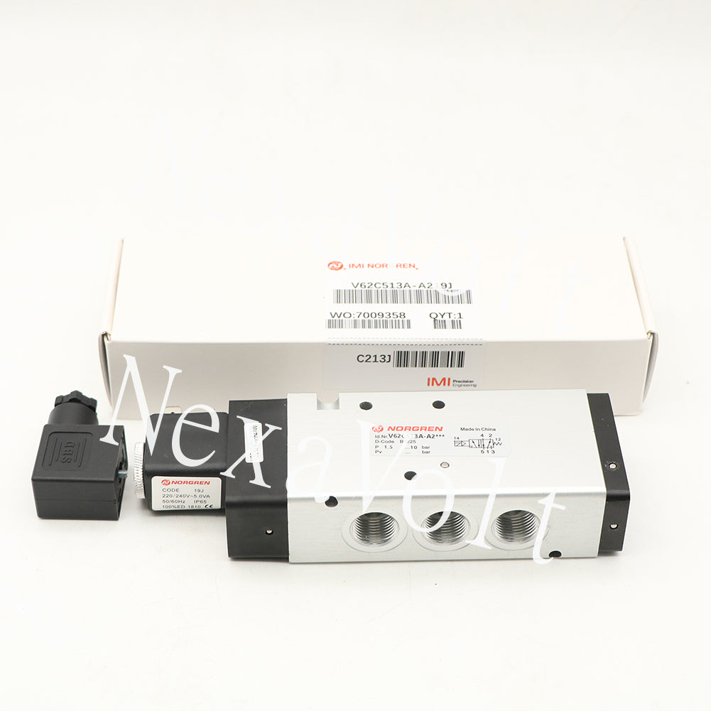 1PCS NORGREN V62C513A-A219J solenoid valve