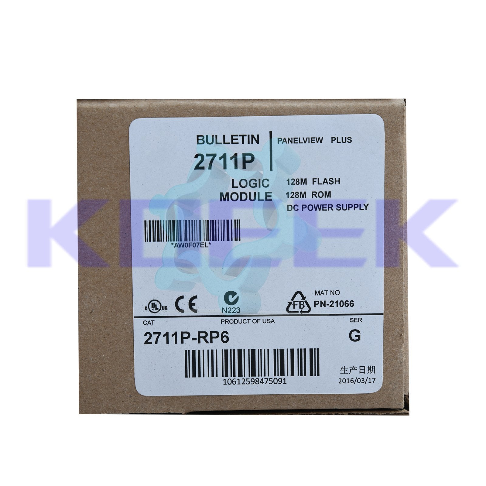 2711P-RP6 KOEED 500+, 80%, Allen-Bradley, import_2020_10_10_031751, Other