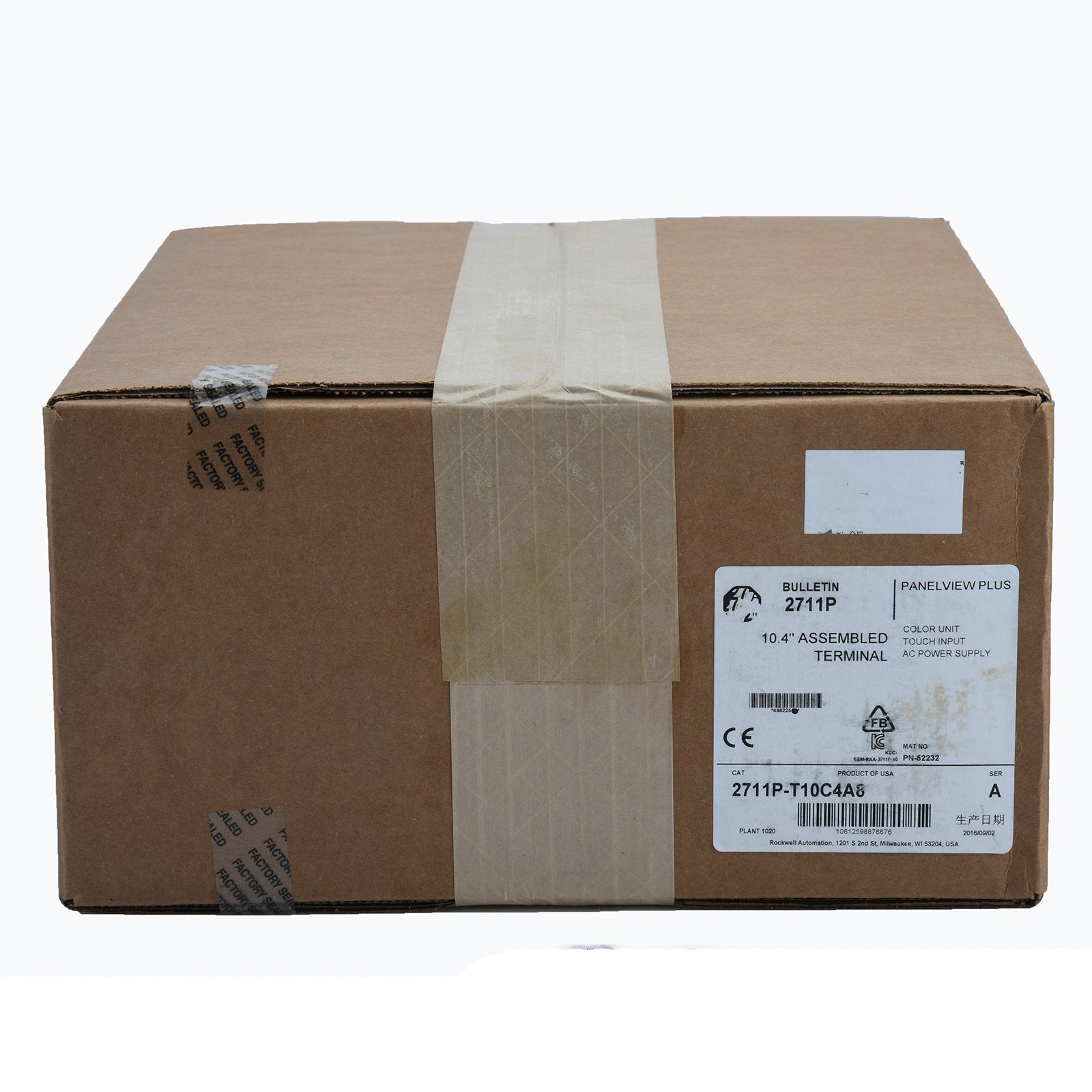 2711P-T10C4A8 KOEED 500+, 80%, Allen-Bradley, import_2020_10_10_031751, Other