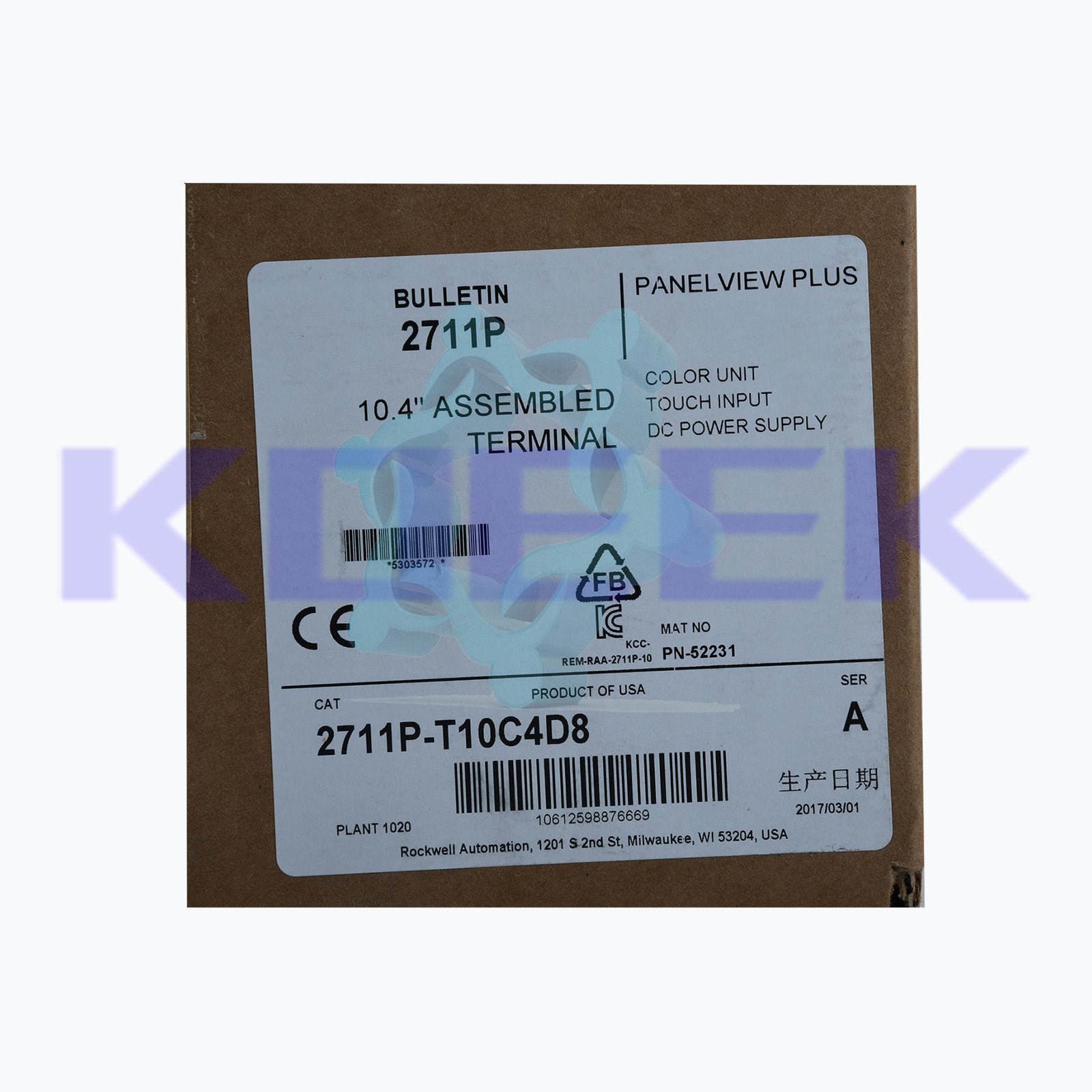 2711P-T10C4D8 - ALLEN-BRADLEY
