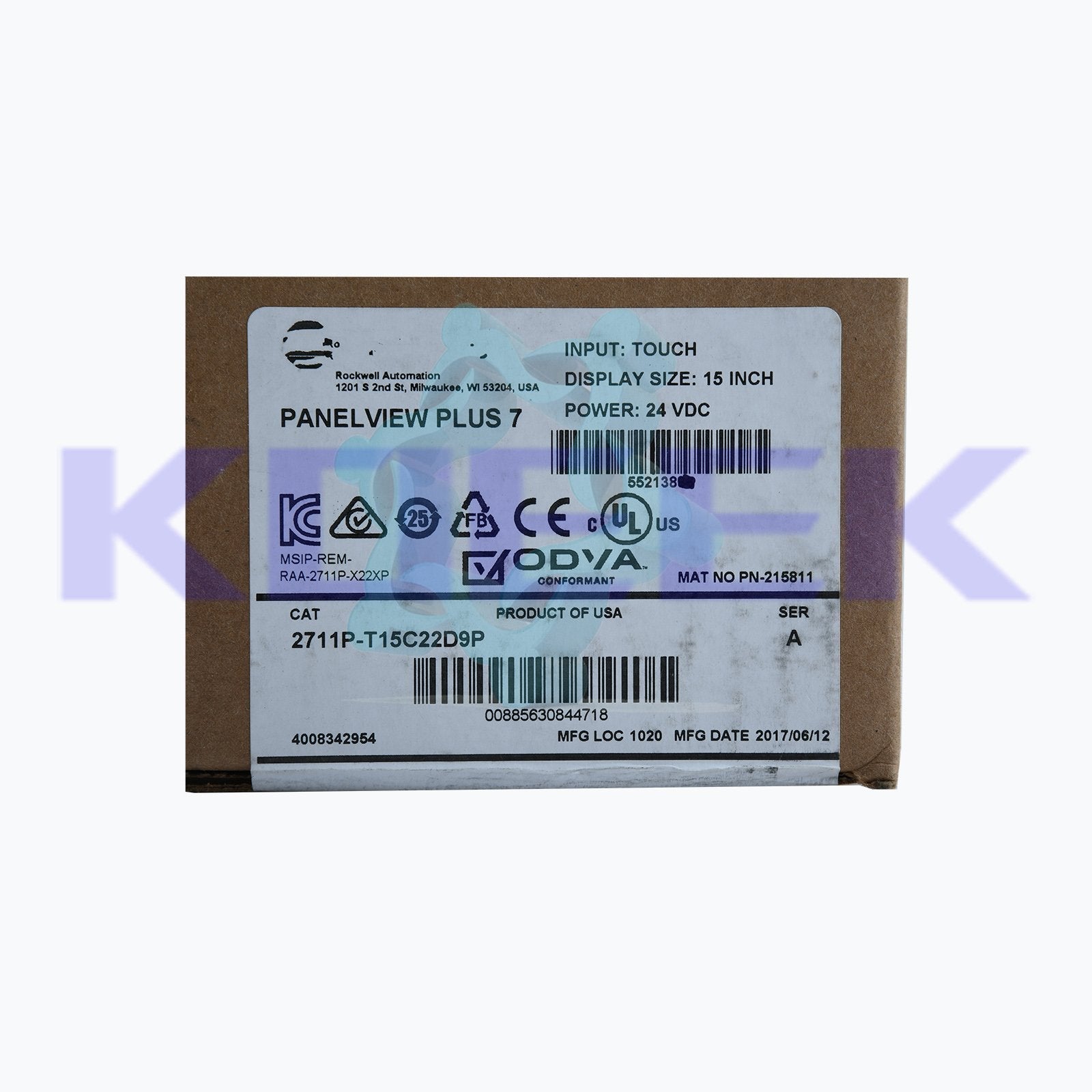 2711P-T15C22D9 - ALLEN-BRADLEY