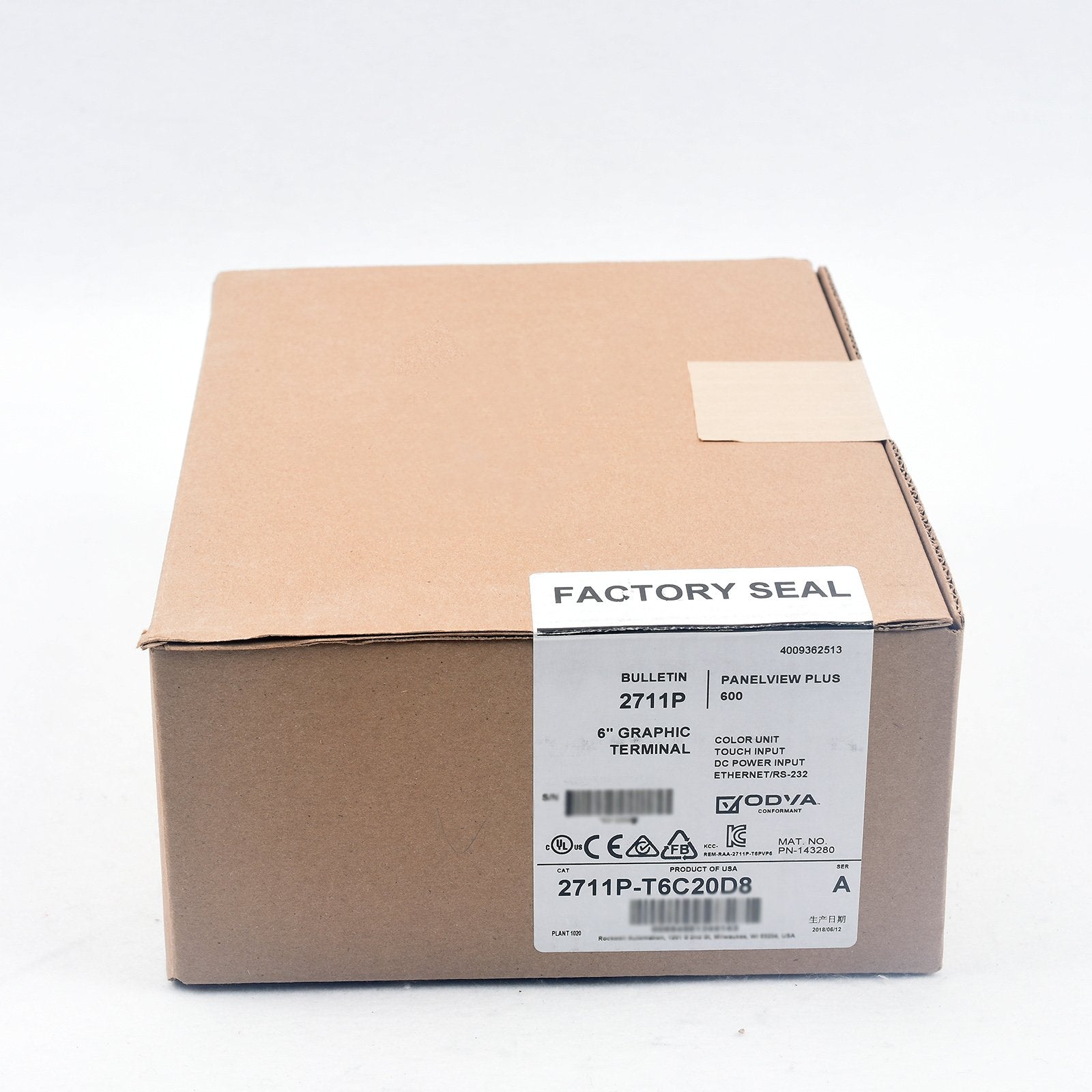 2711P-T6C20D8 KOEED 500+, 80%, Allen-Bradley, import_2020_10_10_031751, Other